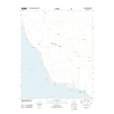 2012 Map of Lopez Point, 2012 Print