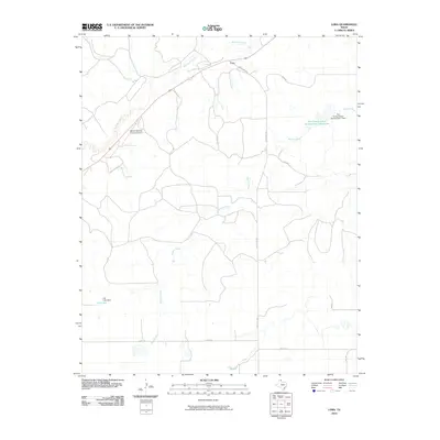 2010 Map of Lora, 2010 Print