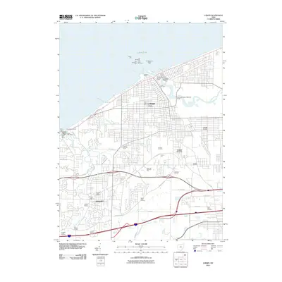 2010 Map of Lorain, 2010 Print