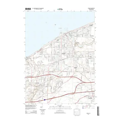 2013 Map of Lorain, 2013 Print