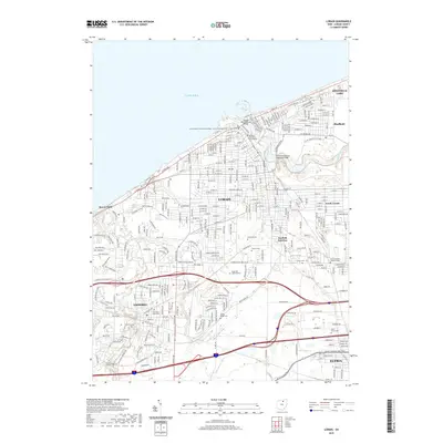 2019 Map of Lorain, 2019 Print