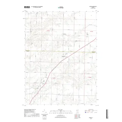 2018 Map of Loraine, 2018 Print