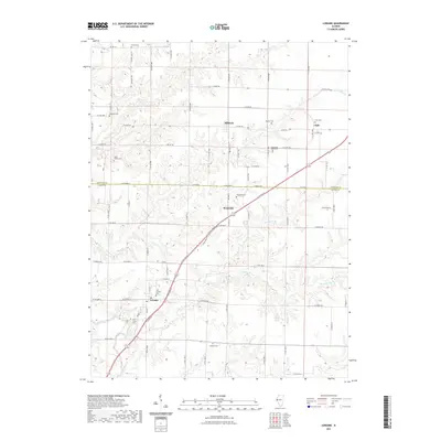 2021 Map of Loraine, 2021 Print