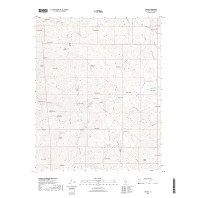 2018 Map of Loraine, 2018 Print