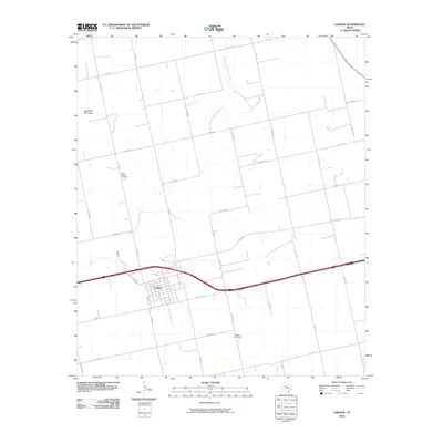 2010 Map of Loraine, 2010 Print