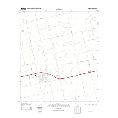 2012 Map of Loraine, 2012 Print