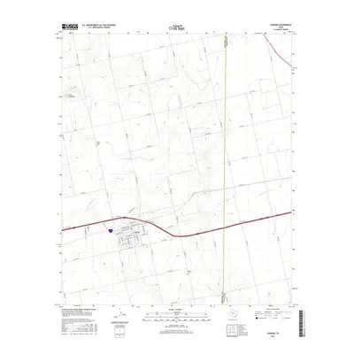 2016 Map of Loraine, 2016 Print