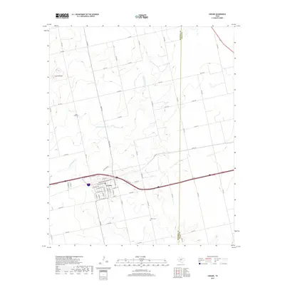 2019 Map of Loraine, 2019 Print