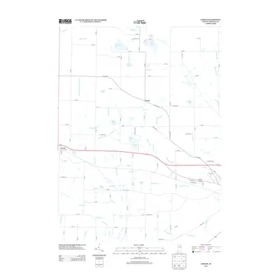 2013 Map of Lorane, 2013 Print