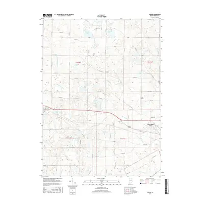 2016 Map of Lorane, 2016 Print