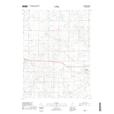 2019 Map of Lorane, 2019 Print
