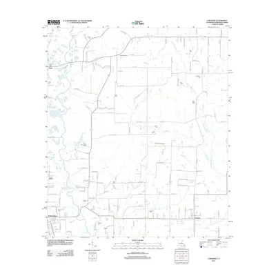 2012 Map of Loranger, 2012 Print