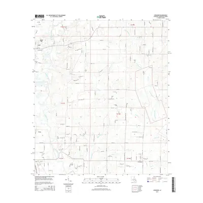 2015 Map of Loranger, 2015 Print