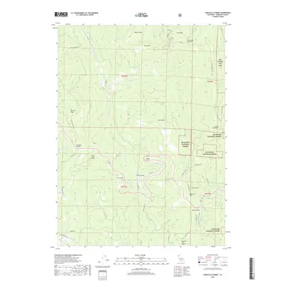2018 Map of Lord-Ellis Summit, 2018 Print