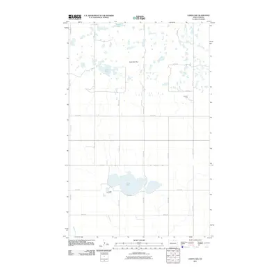 2011 Map of Lords Lake, 2011 Print