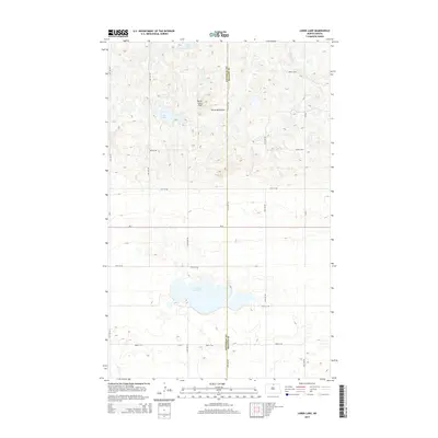 2014 Map of Lords Lake, 2014 Print