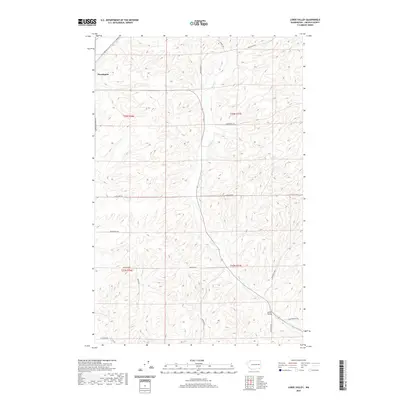 2020 Map of Lords Valley, 2020 Print