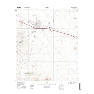 2013 Map of Lordsburg, 2013 Print