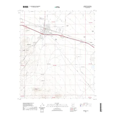 2020 Map of Lordsburg, 2020 Print