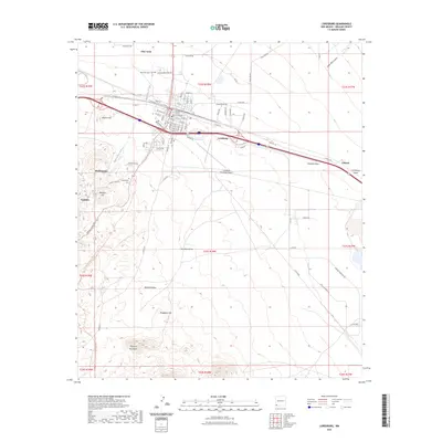 2023 Map of Lordsburg, 2023 Print