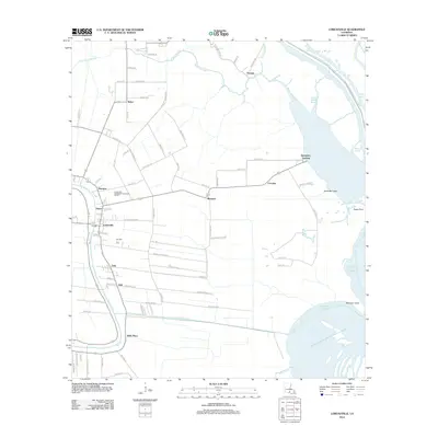 2012 Map of Loreauville, 2012 Print