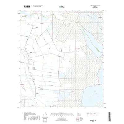 2020 Map of Loreauville, 2020 Print