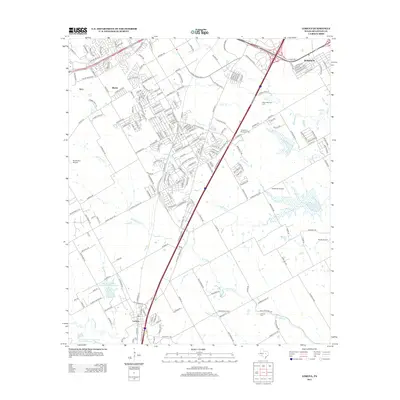2013 Map of Lorena, 2013 Print