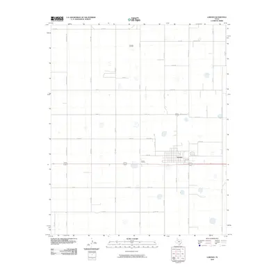 2010 Map of Lorenzo, 2010 Print