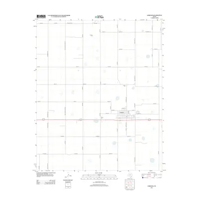 2012 Map of Lorenzo, 2012 Print