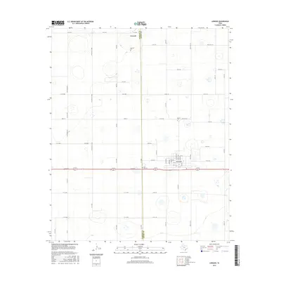 2016 Map of Lorenzo, 2016 Print