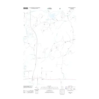 2013 Map of Loretta, 2013 Print