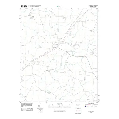 2010 Map of Loretto, 2010 Print