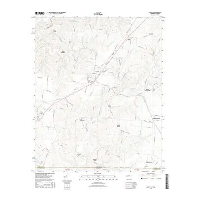 2016 Map of Loretto, 2016 Print