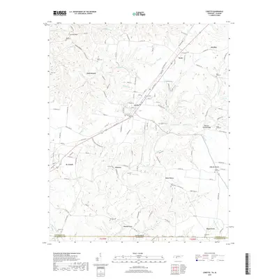 2019 Map of Loretto, 2019 Print