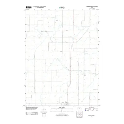 2010 Map of Lorimor North, 2010 Print