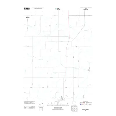 2013 Map of Lorimor North, 2013 Print