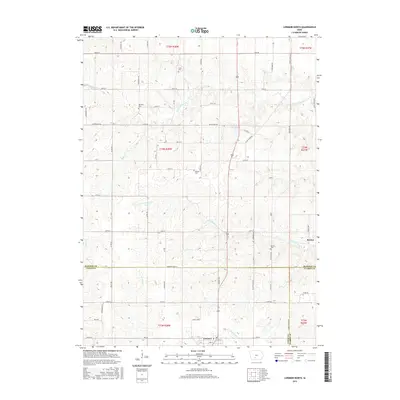 2015 Map of Lorimor North, 2015 Print