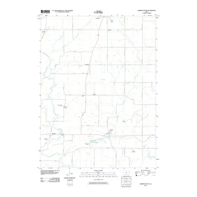 2010 Map of Lorimor South, 2010 Print