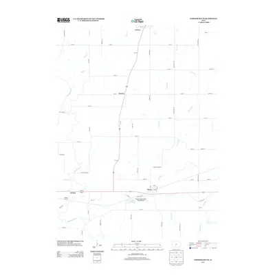 2013 Map of Lorimor South, 2013 Print