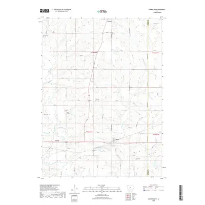 2018 Map of Lorimor South, 2018 Print