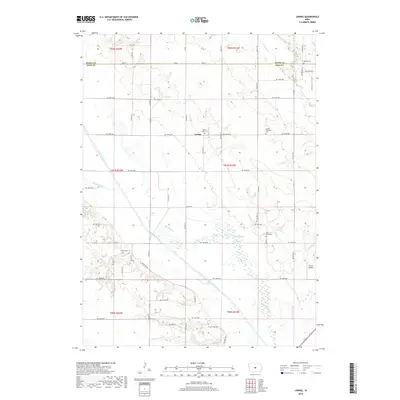 2018 Map of Loring, 2018 Print