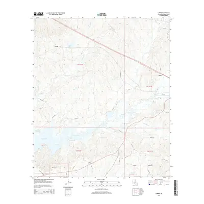 2015 Map of Loring, 2015 Print