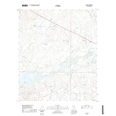 2018 Map of Loring, 2018 Print