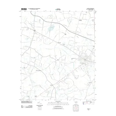 2011 Map of Loris, 2011 Print