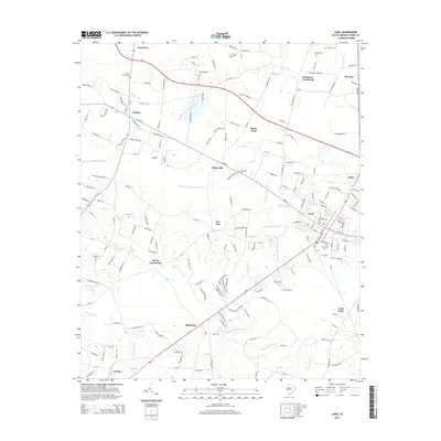 2014 Map of Loris, 2014 Print