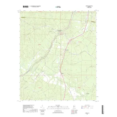 2018 Map of Lorman, 2018 Print
