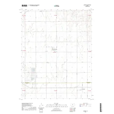 2018 Map of Lorraine, 2018 Print