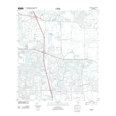 2012 Map of Lorraine, 2012 Print