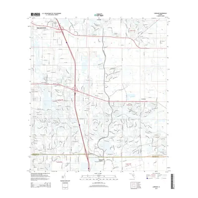 2015 Map of Lorraine, 2015 Print