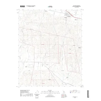 2018 Map of Los Alamos, 2018 Print